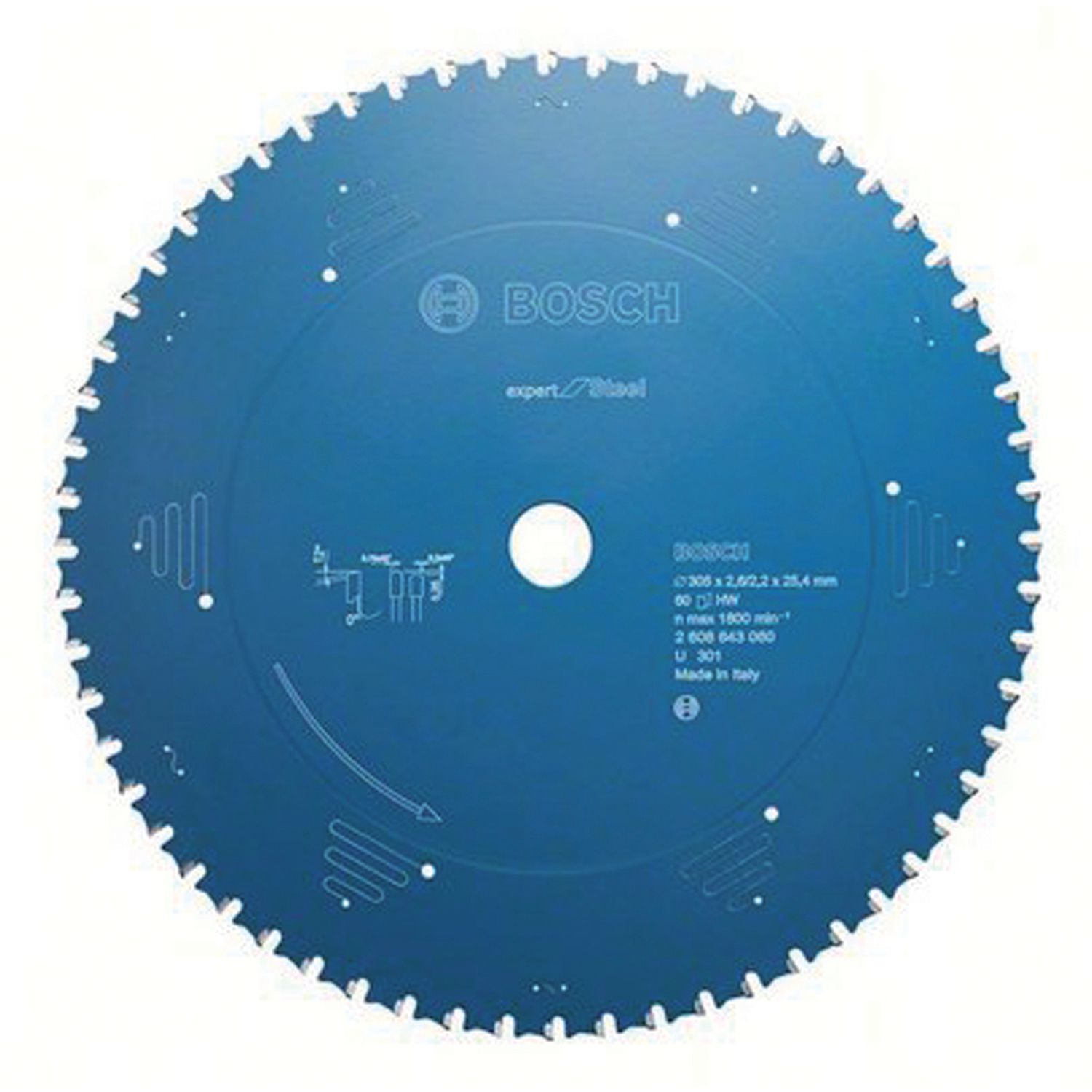 Hoja de sierra circular de metal duro para acero
