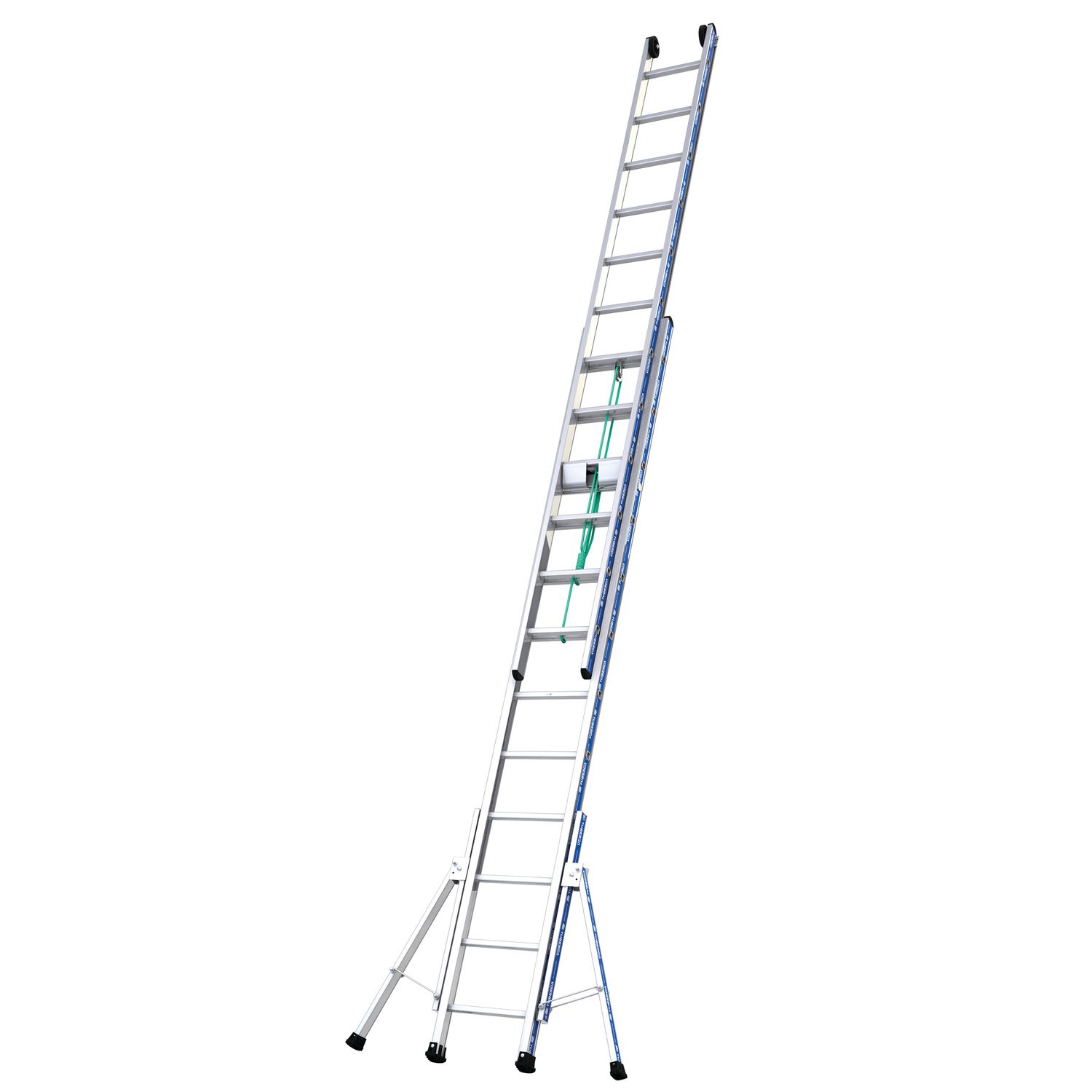 PLATINIUM 300 AGRIP Escalera extensible de 2 tramos con cuerda