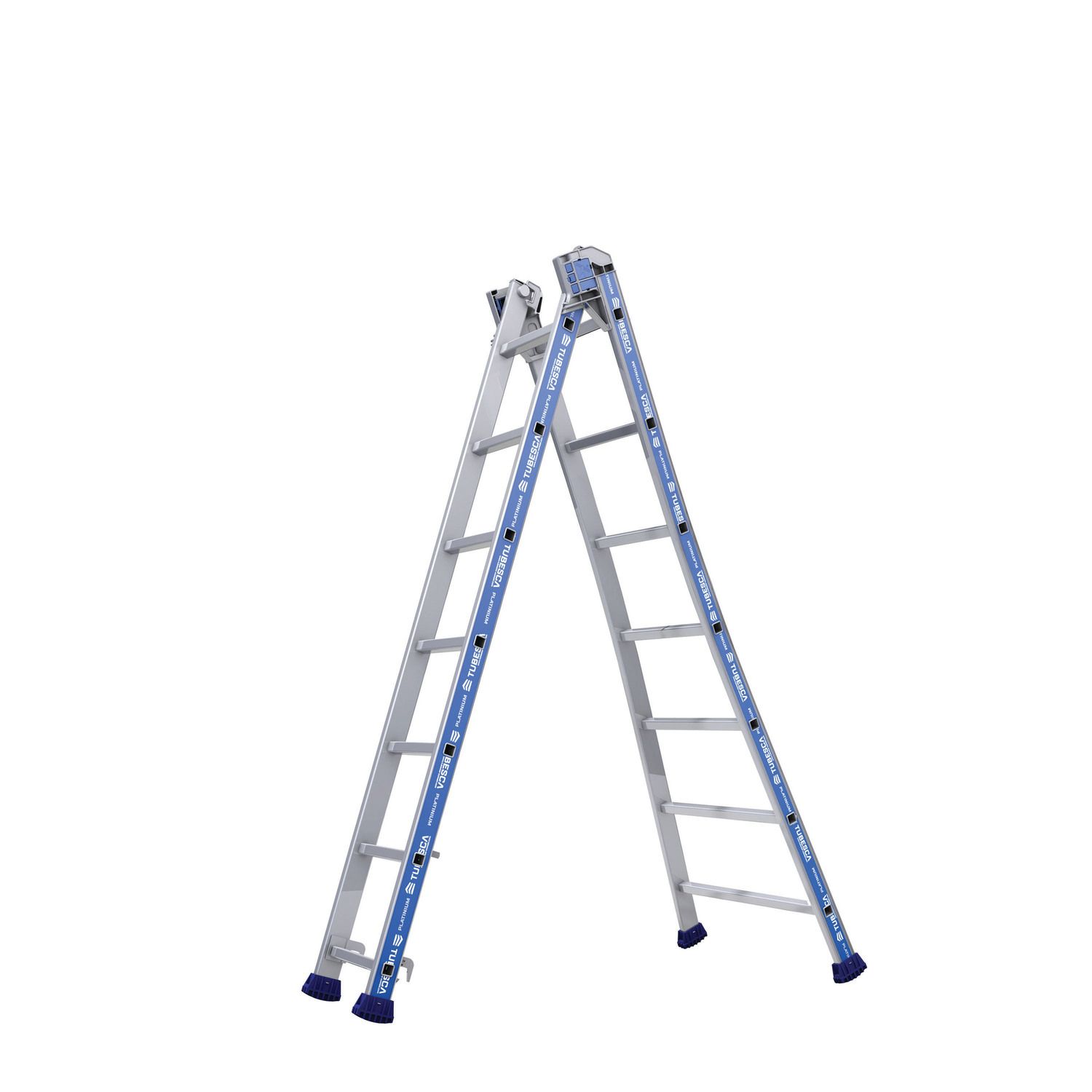 Escalera convertible de 2 tramos PLATINIUM