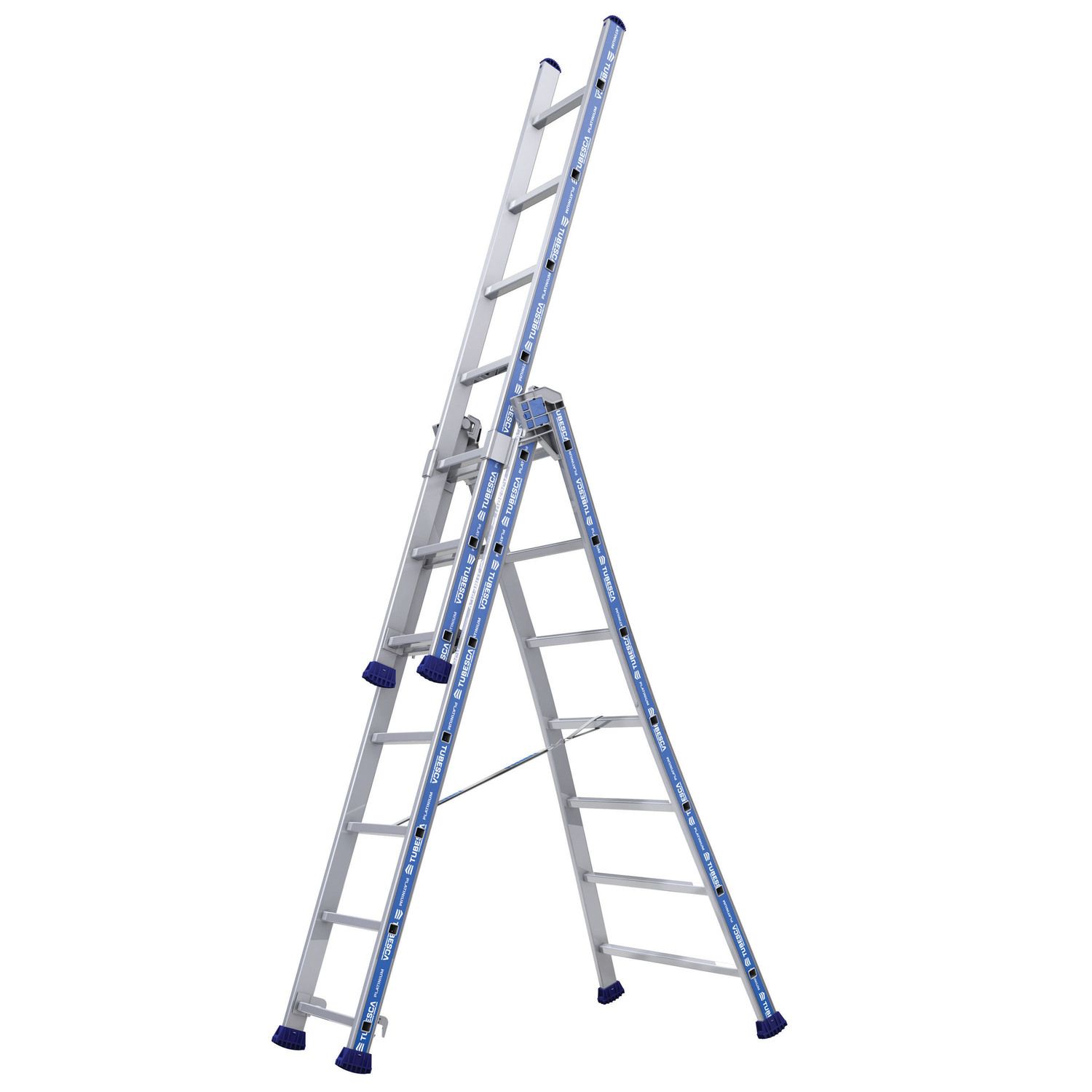 Escalera convertible de 3 tramos PLATINIUM