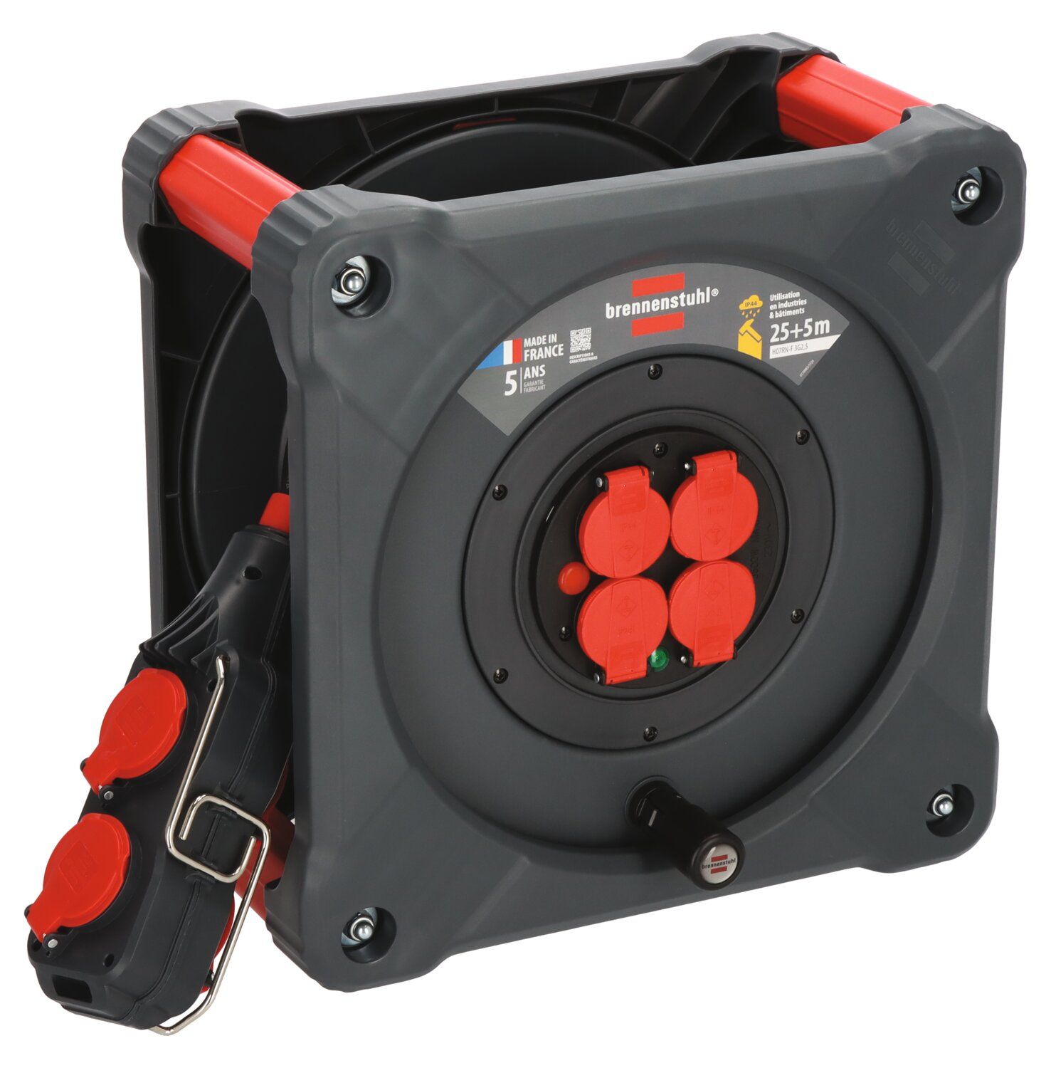 Carrete profesional LINE con POWERBLOCK