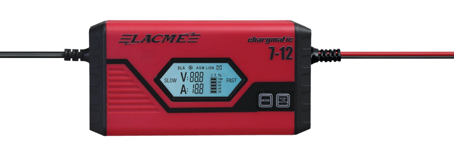 CARGADOR DE BATERÍA DE COCHE 12V 7AH