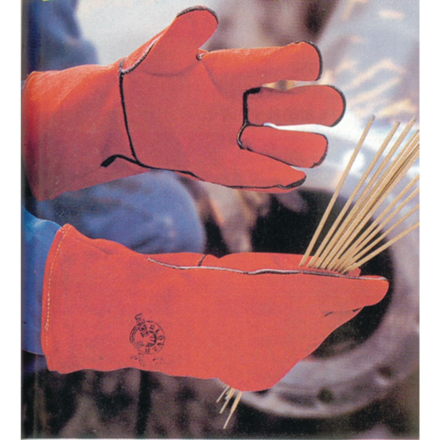 GUANTE DE SOLDADURA CON COSTRA RESISTENT