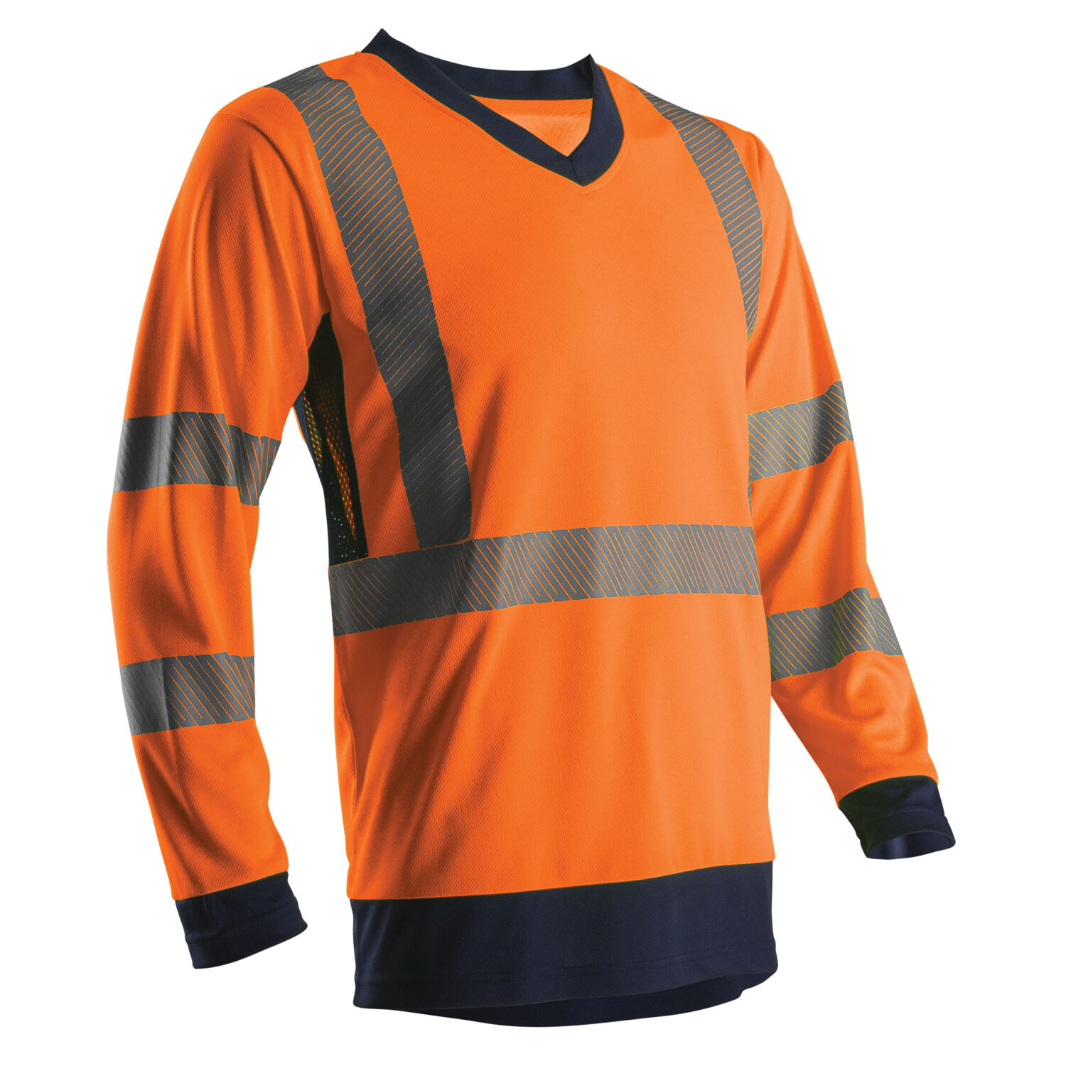 Camiseta HV de manga larga Suno Naranja