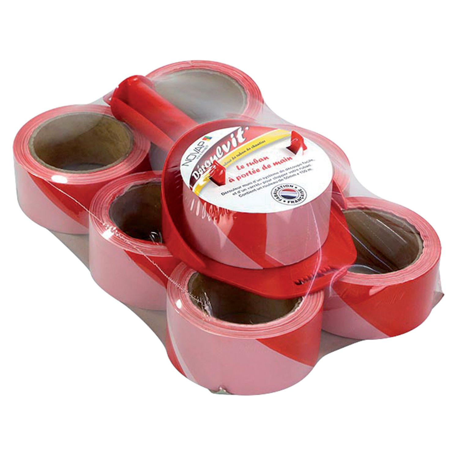 PACK DEROULVIT ROJO / 6RUBBONS RGE/BLC