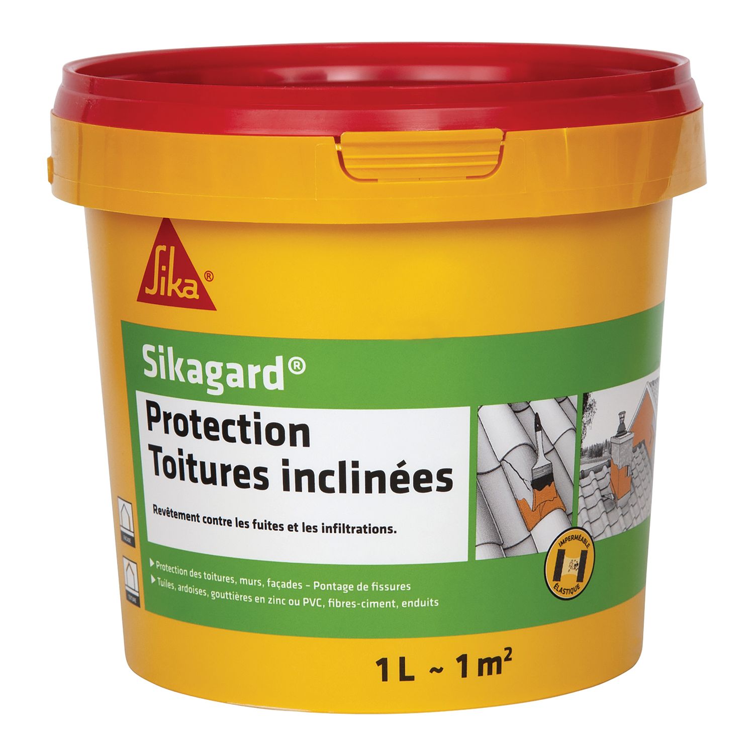 Protección de cubiertas inclinadas Sikagard