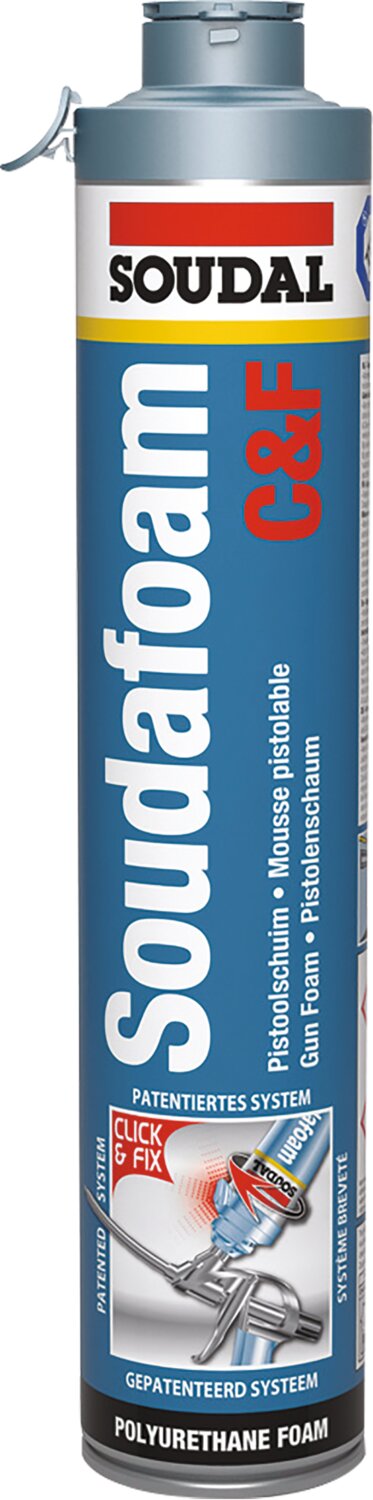 PU PISTO SOUDAF,ESPUMA CLICK&FIX 750