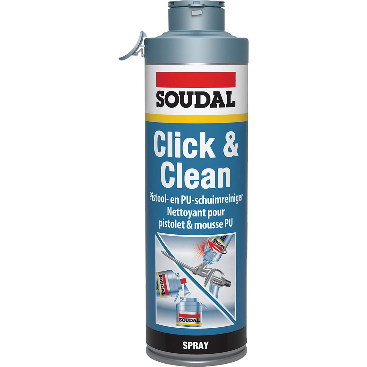 CLICK & FIX PU ESPUMA LIMPIADORA 500