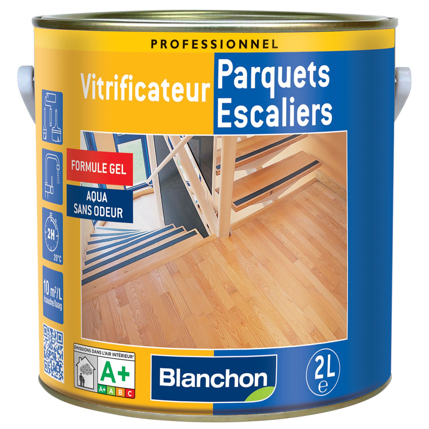Barniz Aqua para escaleras