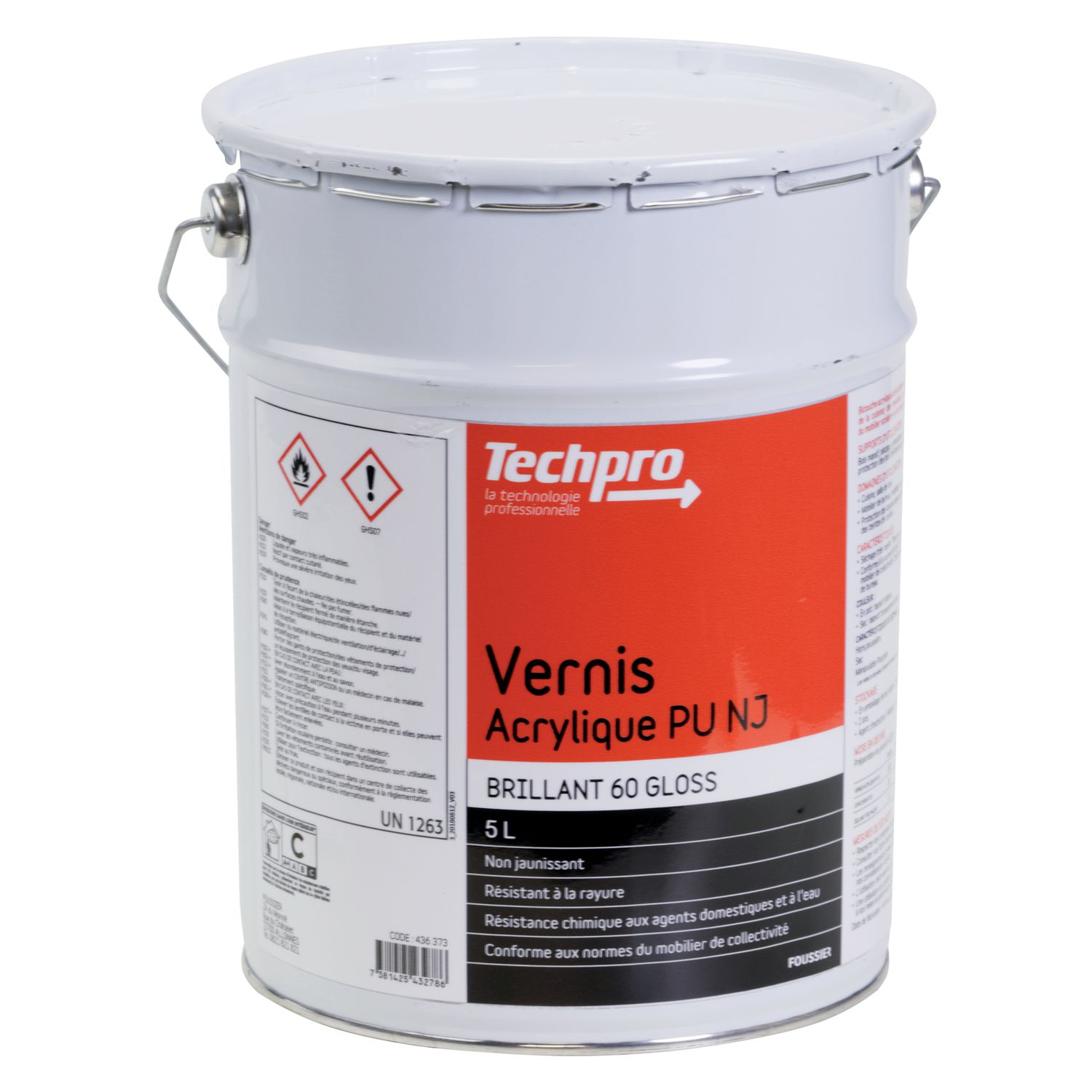 BARNIZ PU-NJ 60 BRILLO 5L TECHPRO