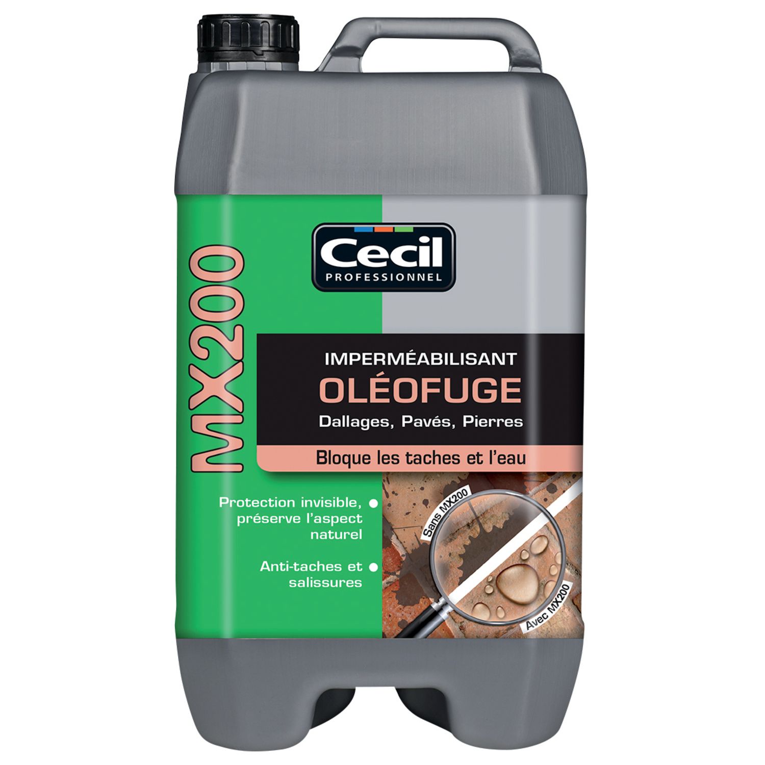 Impermeabilizante oleorepelente MX200