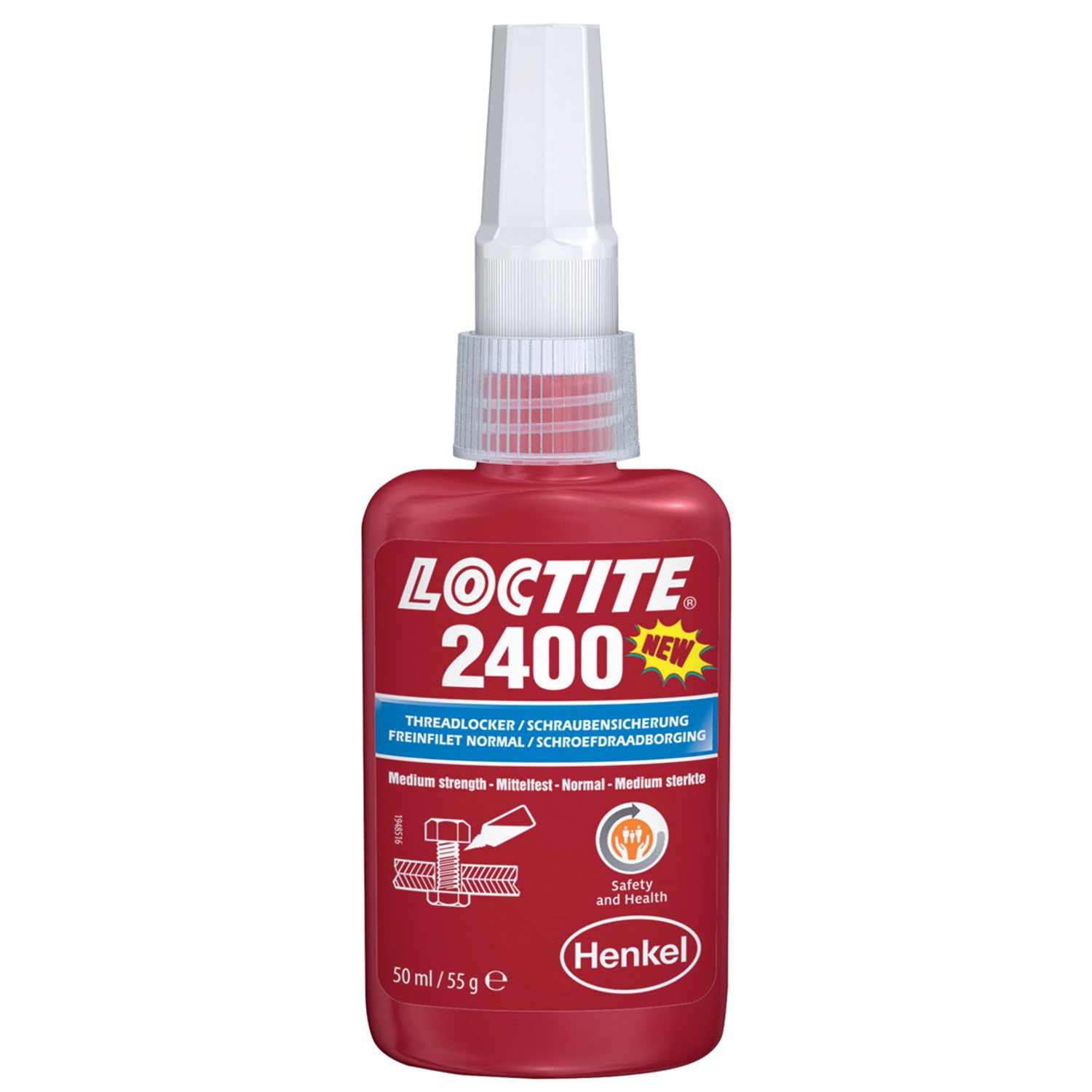 LOCTITE 2400 FIJADOR DE ROSCAS MEDIO 50M