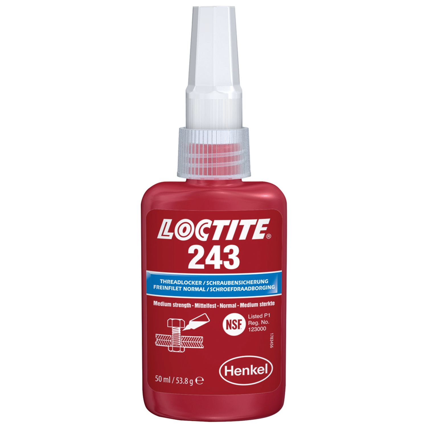 LOCTITE 243 MEDIUM FIJADOR DE ROSCAS 50M