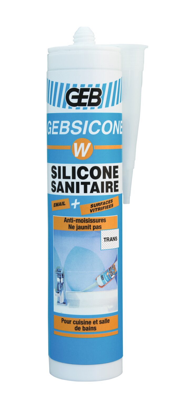Gebsicone W sellador sanitario acético