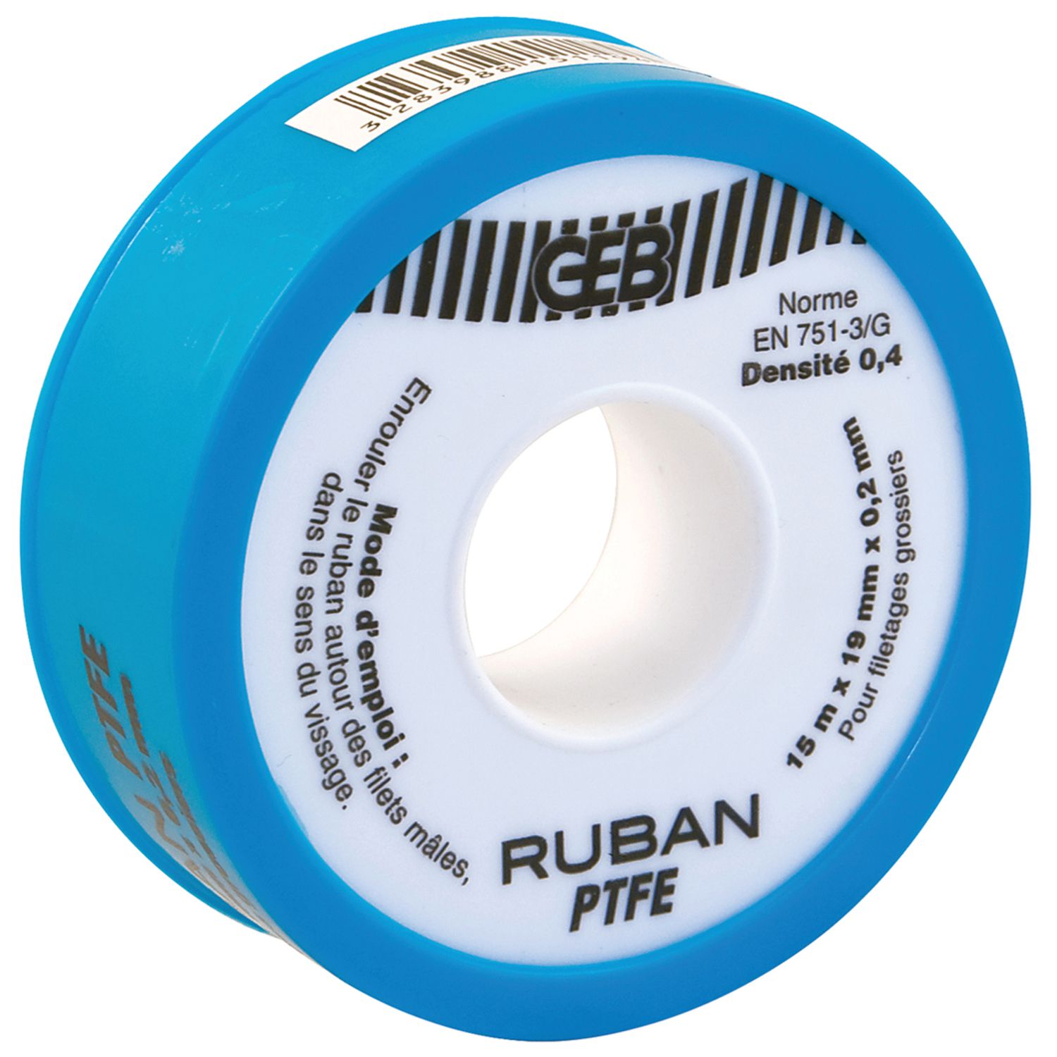 CINTA PTFE DIAM. GRANDE GEB 15MX19MM