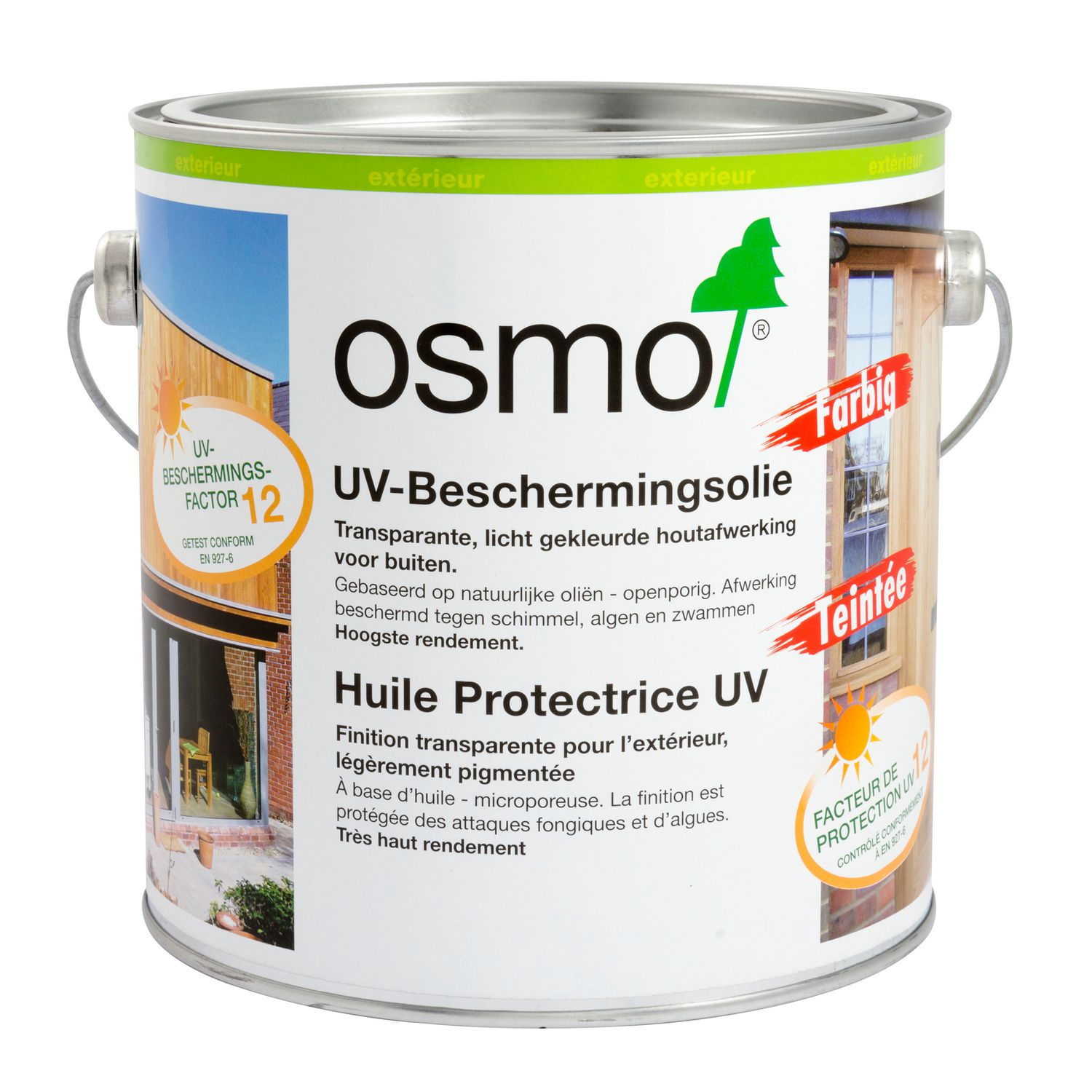 Aceite protector U.V. tintado