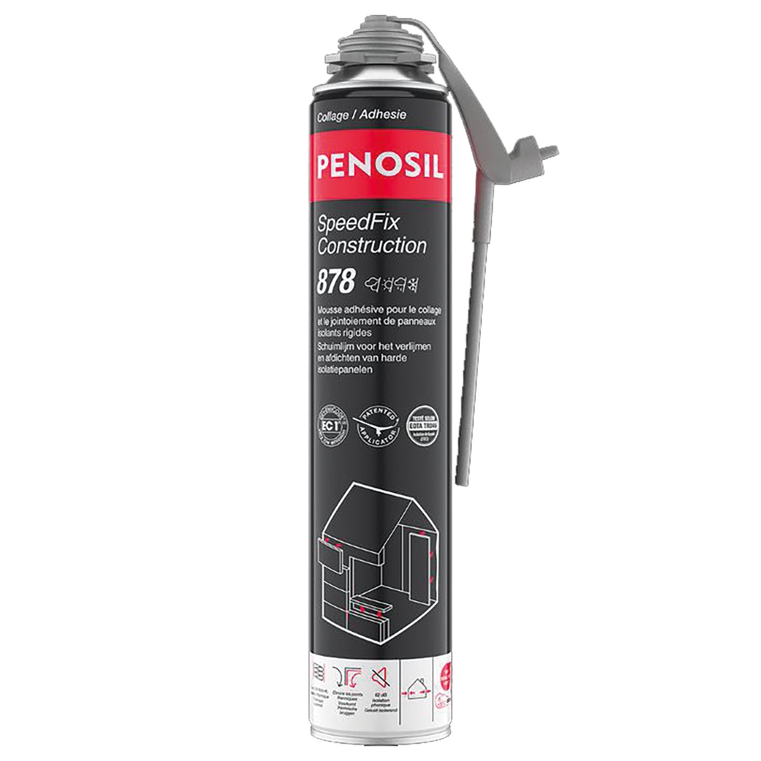 COLA ESPUMA PU PENOSIL SPEEDFIX CT12