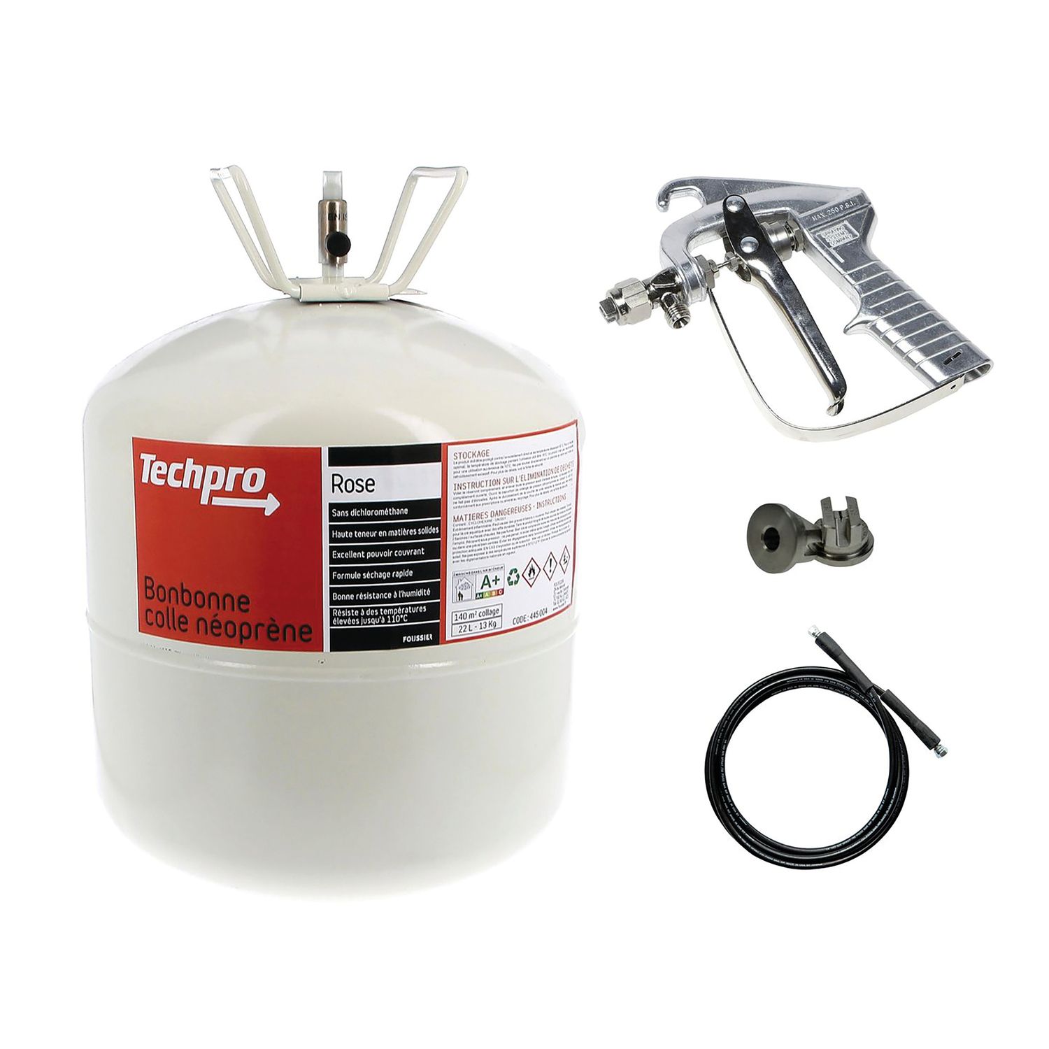 Kit completo de pegamento de neopreno y spray para telarañas