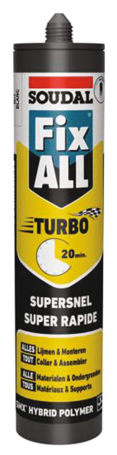 CARTUCHO FIX ALL TURBO WHITE X12