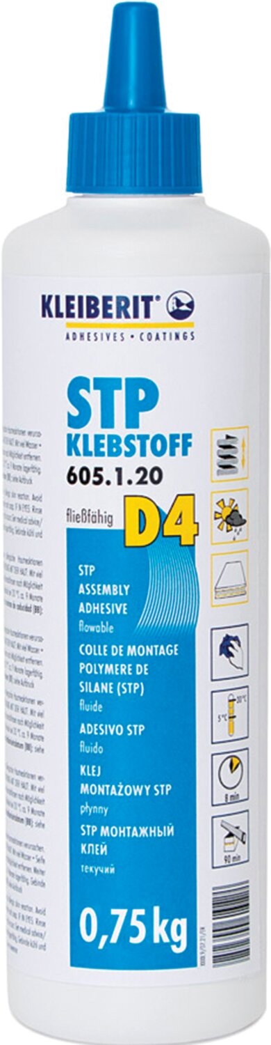 KLEIBERIT PEGAMENTO D4 605.1 FRASCO 750G