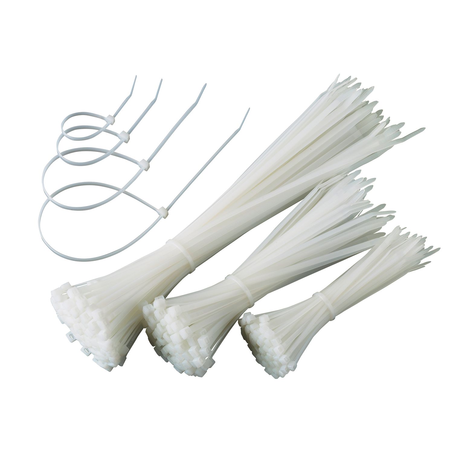 Abrazadera PA6 Blanco