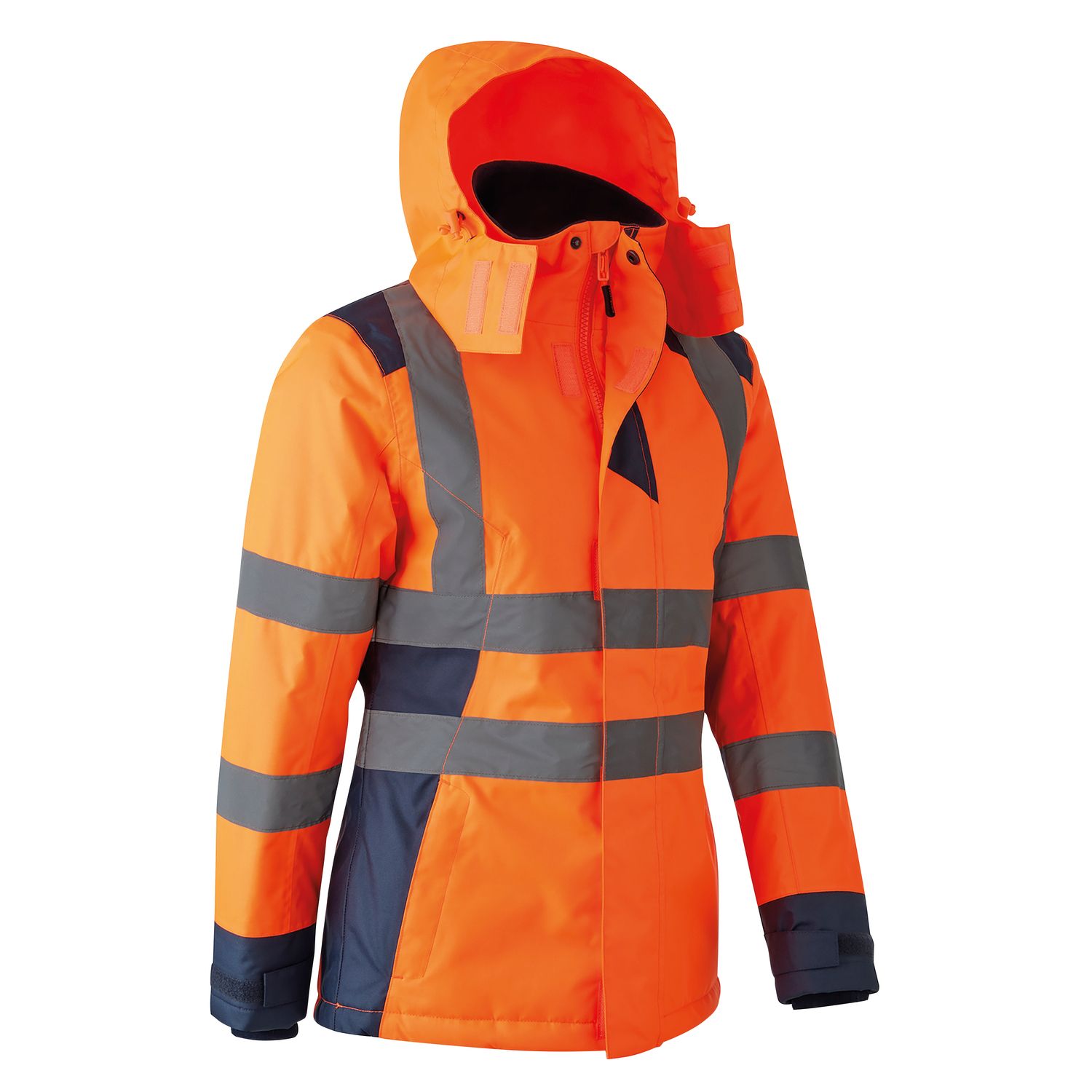 Parka HV Hora para mujer Naranja
