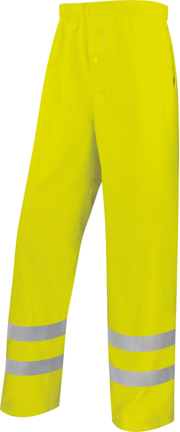 Pantalones de lluvia HV PU Amarillo