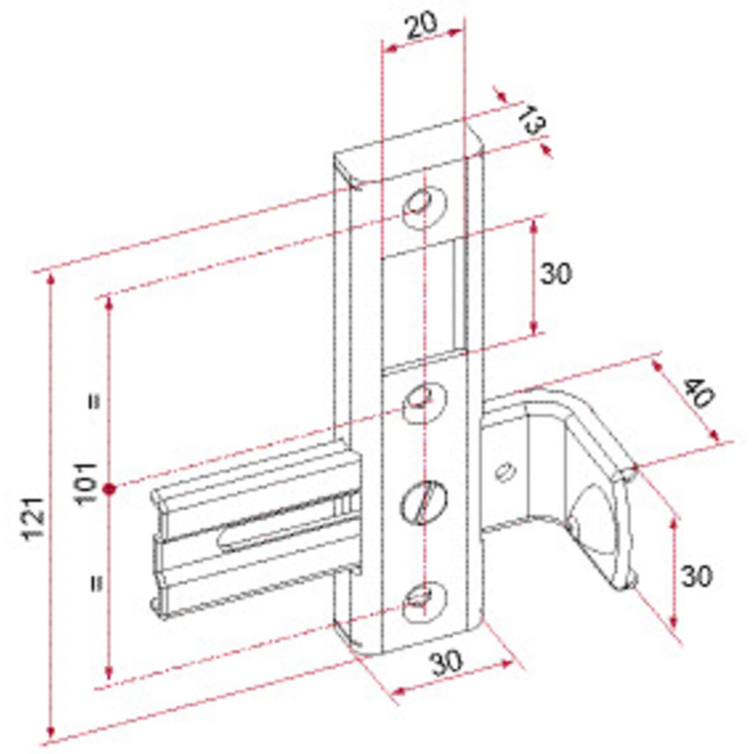 CERRADURA PARA PUERTA PEATONAL