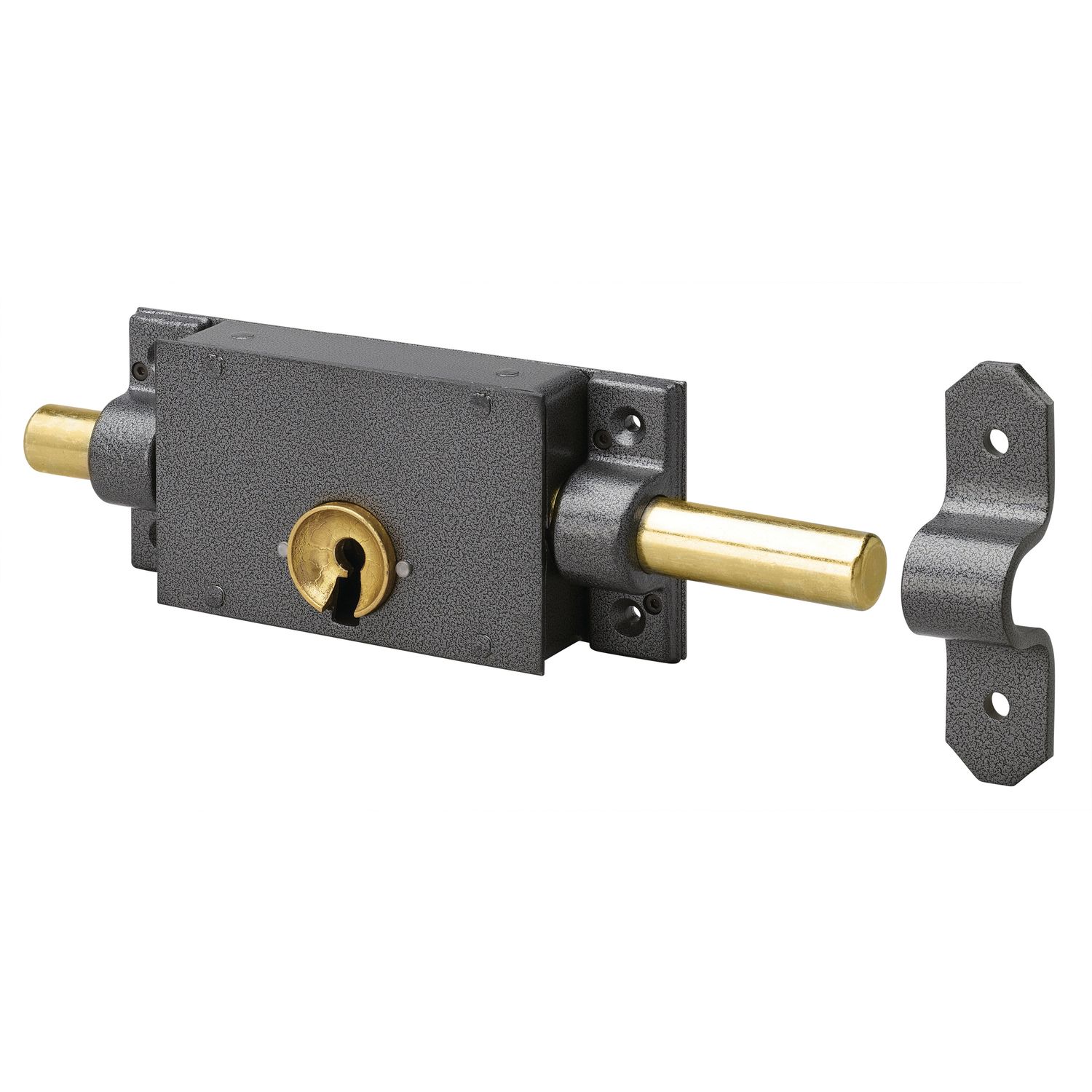CERRADURA DE PRISIÓN METALUX+2 CERROJOS+