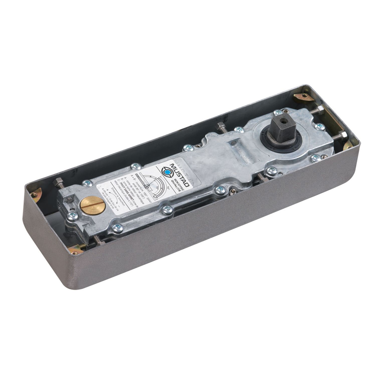 PIVOTE DE SUELO 8610 TOPE STD 90 EJE CAR