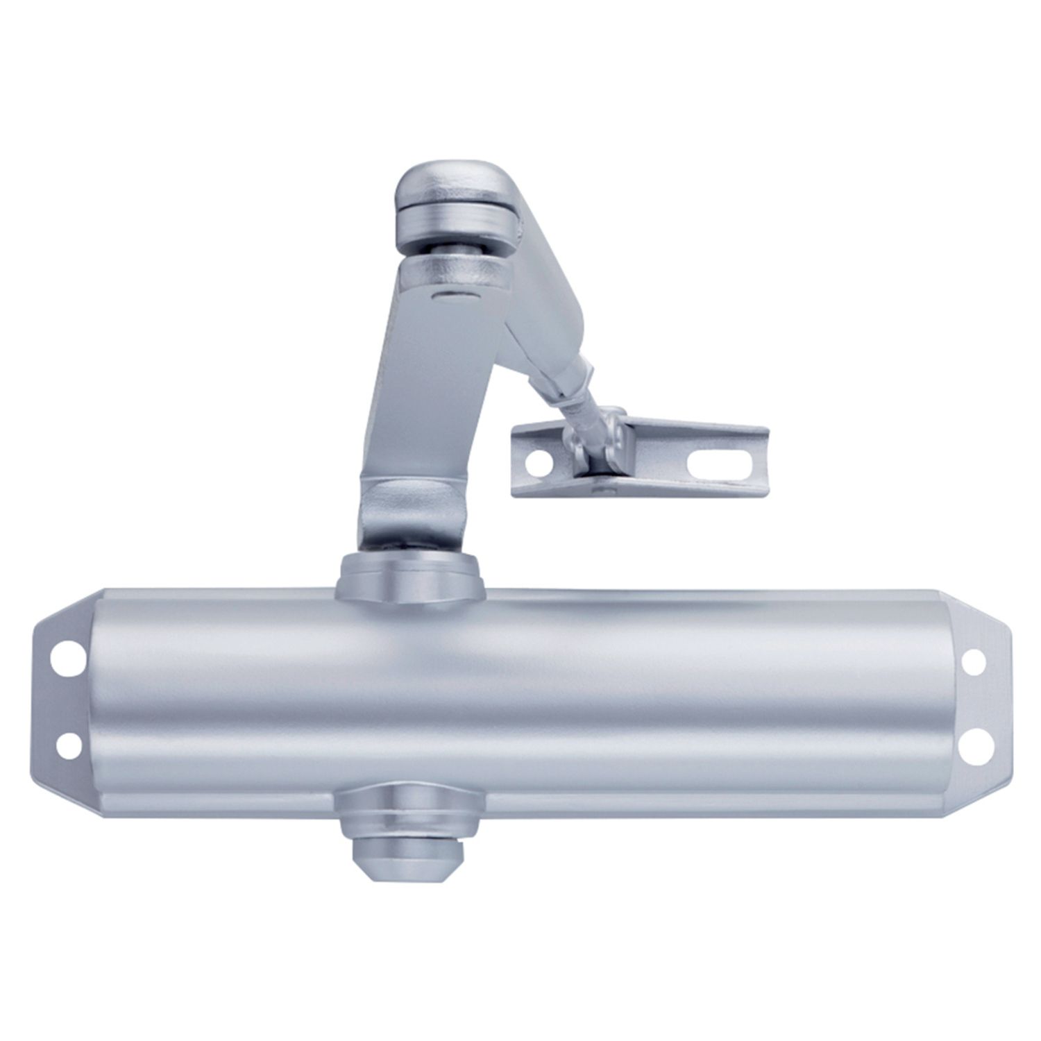 CIERRAPUERTAS CC 120 F2/4 COMPAS PLATA