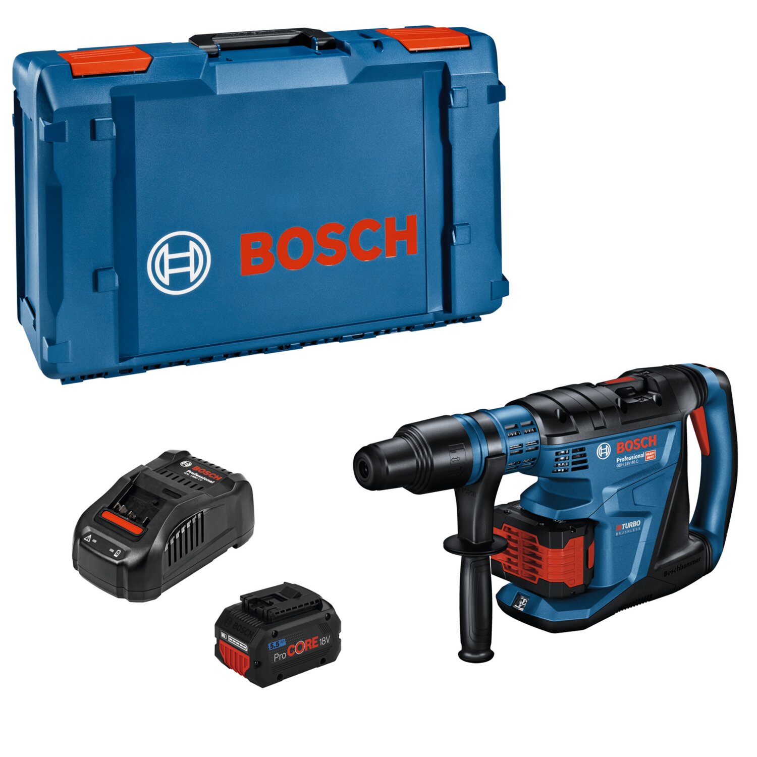 TALADRO SDS-MAX BITURBO GBH 18V-40C