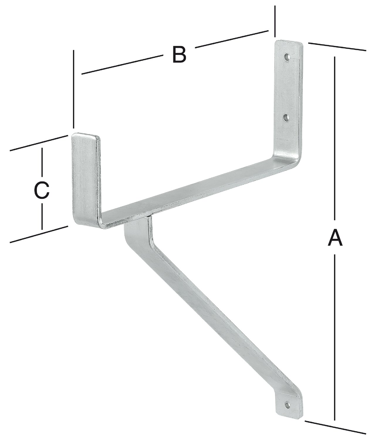 SOPORTE DE PARED PARA CARGAS PESADAS AC/