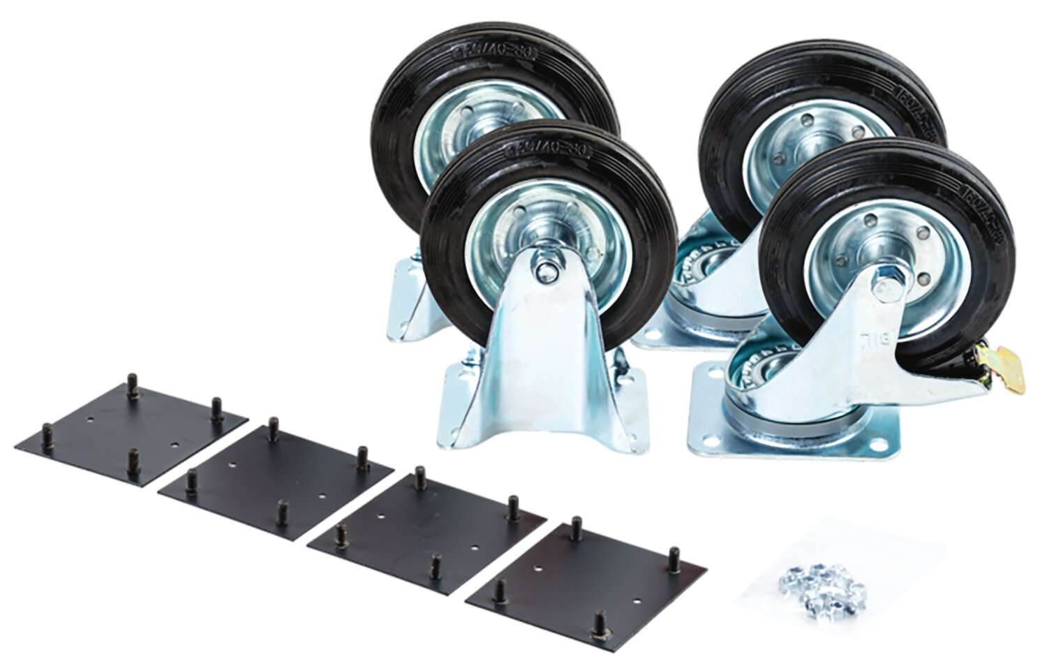 RUEDAS PARA CAJA FUERTE X4