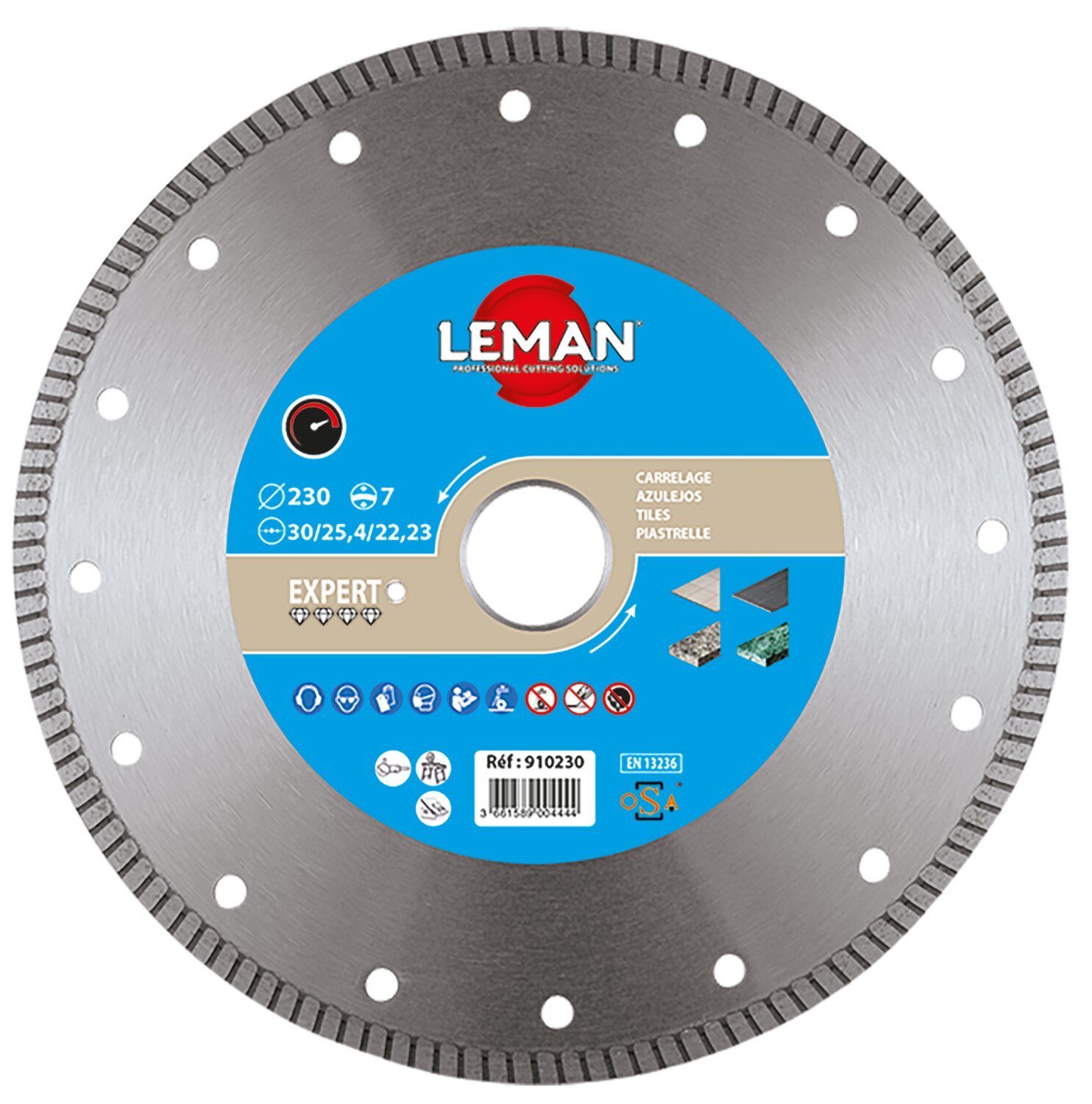 HOJA DE SIERRA CIRCULAR DIAMANTADA GRES