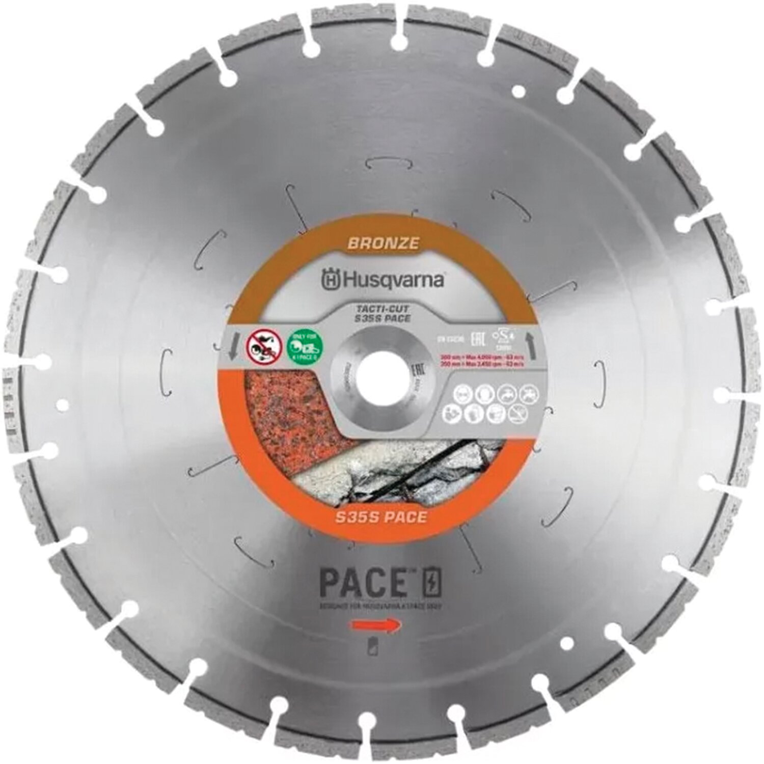DISCO DE DIAMANTE TACTI-CUT S35S PACE