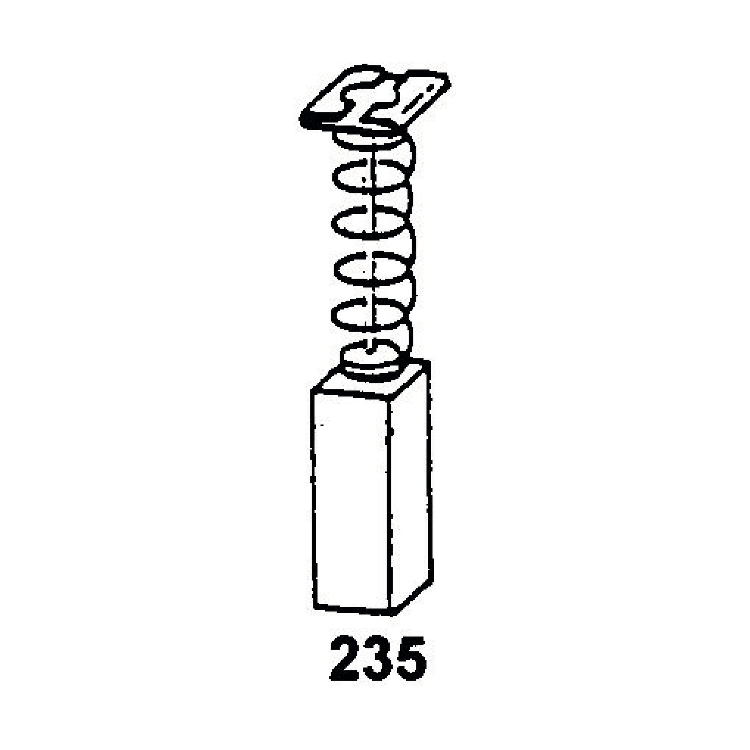 JUEGO DE 2 CEPILLOS HITACHI HIKOKI 1798