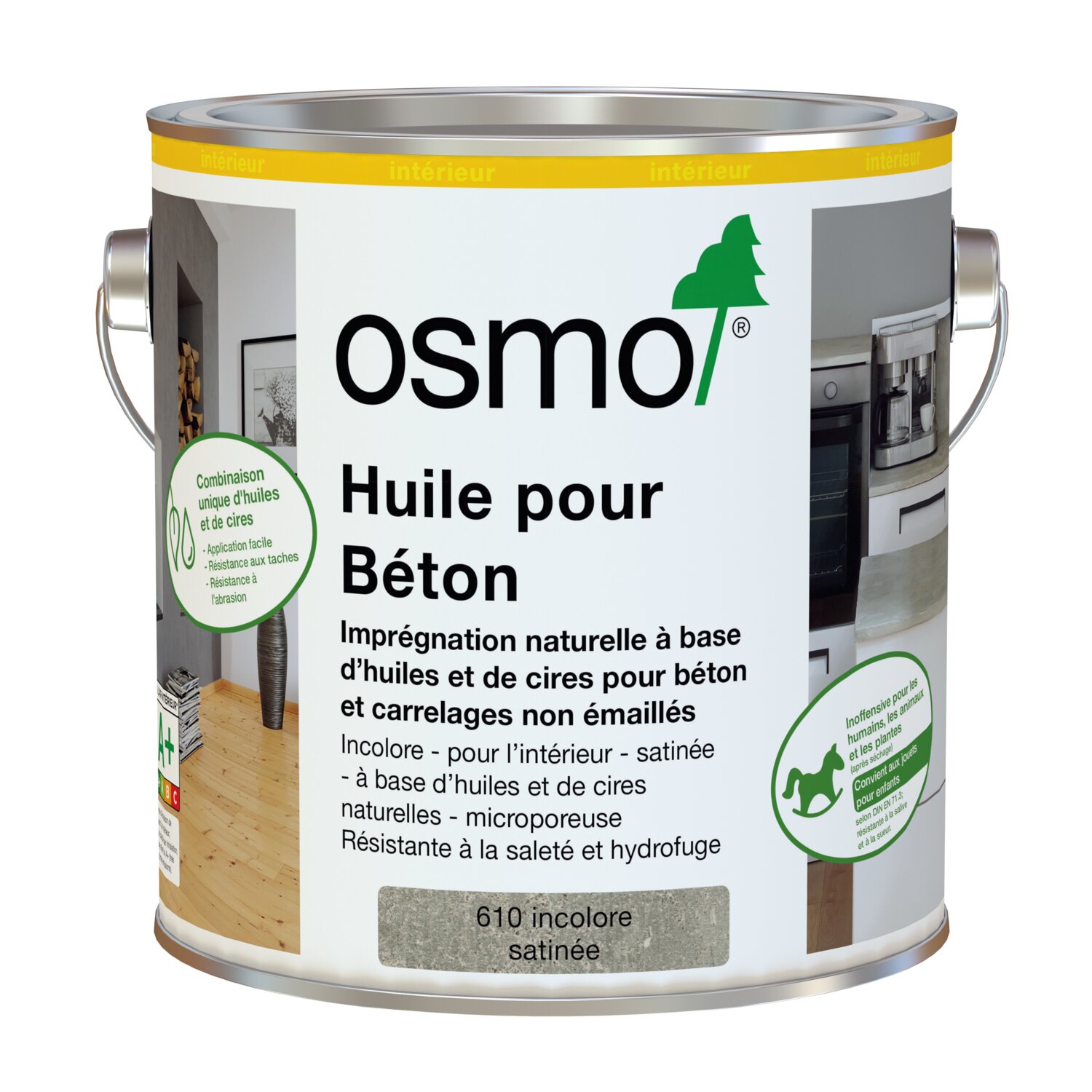 Incoloro satinado 610 2,5L