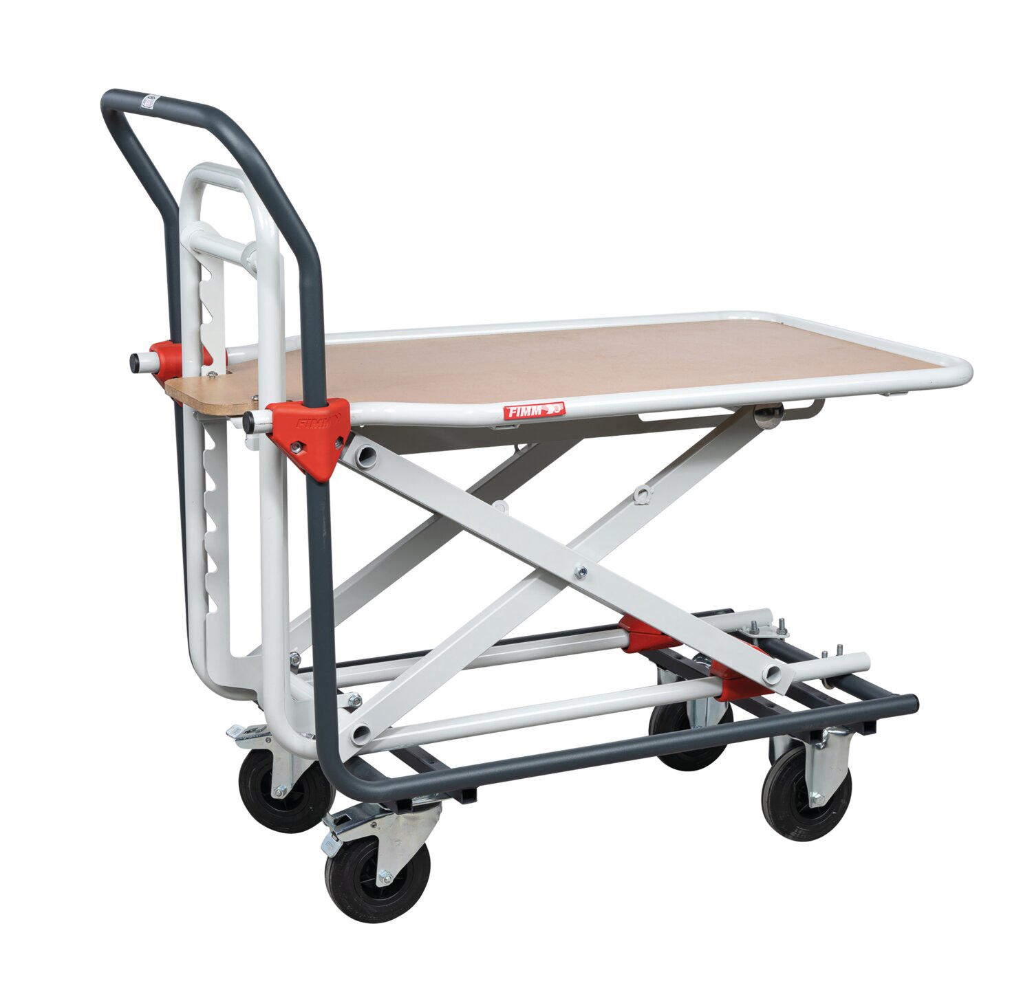 CARRO DE PLATAFORMA AJUSTABLE DE 150 KG