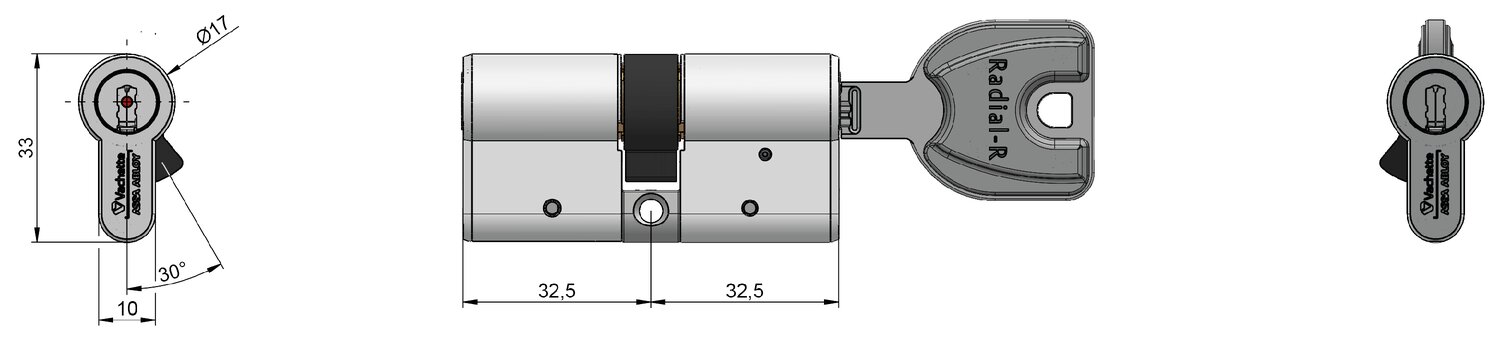 BICILÍNDRICO 32,5X32,5 RADIAL-R A2P**NK