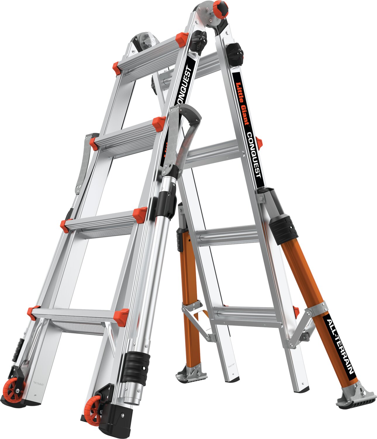 ESCALERA CONVERTIBLE CONQUEST 4-7 PELDAÑ