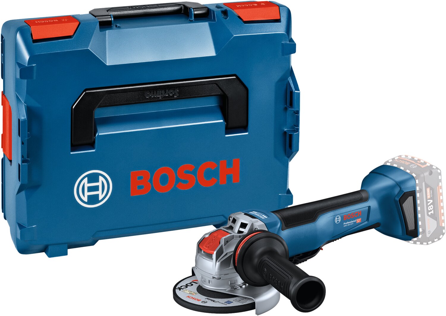 AMOLADORA 125MM 18V XLOCK GWX18V-10P SOL