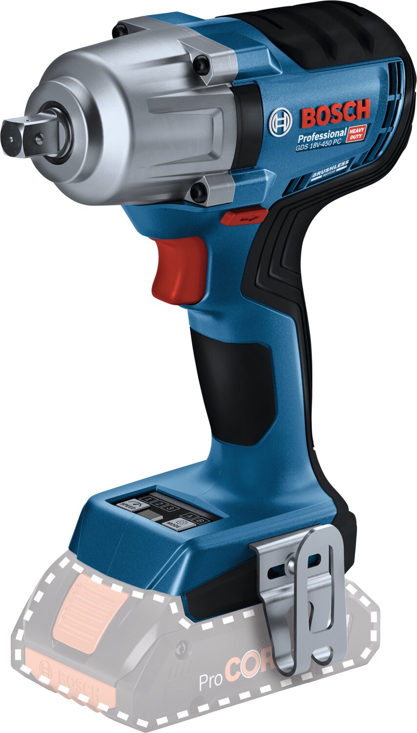 PISTOLA DE CERROJO 18 V GDS 18V-450 PC S