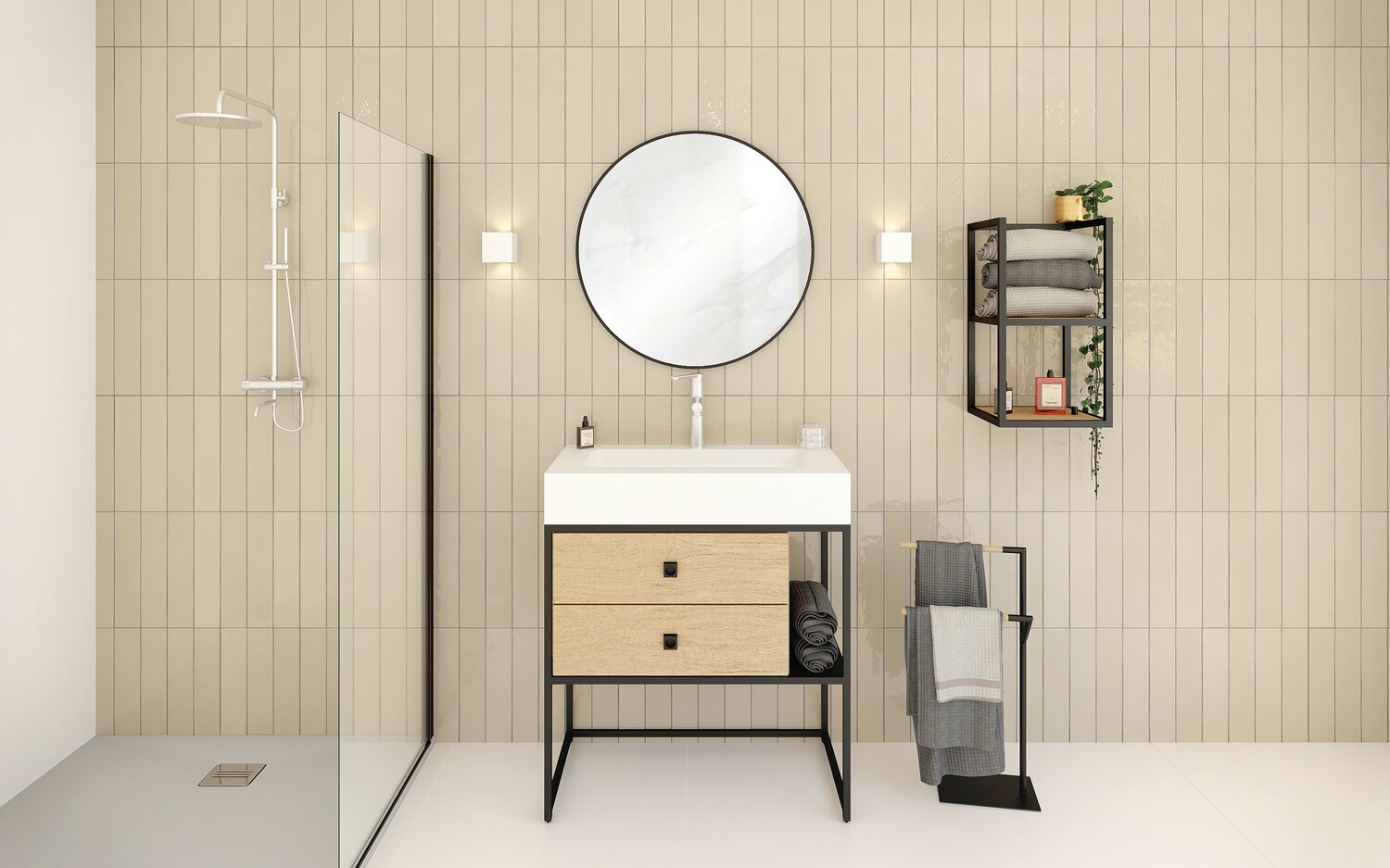 AIRGO PROFILE 20X20 GRANITO NEGRO L:2550