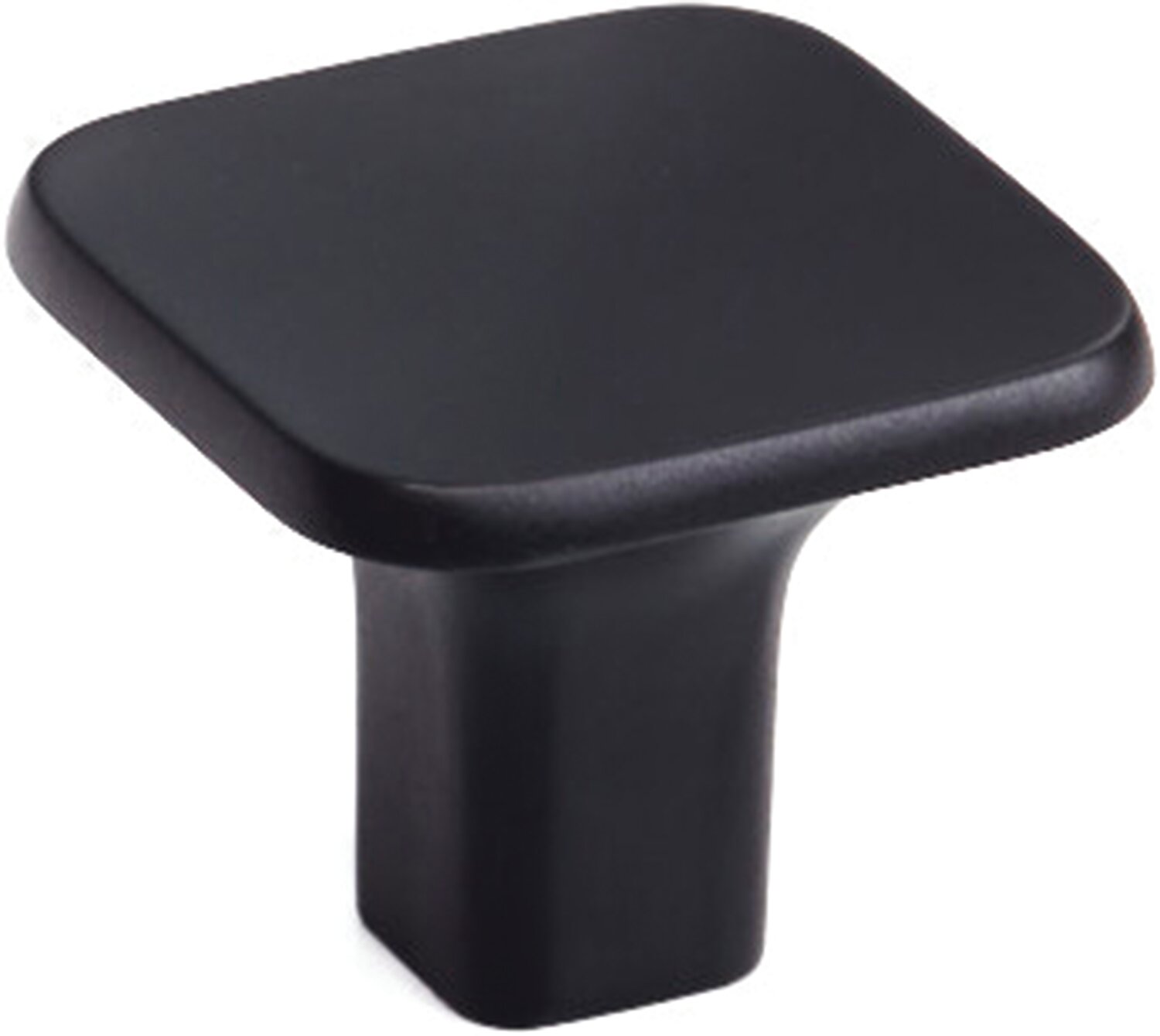 POMO CUADRADO SCOOP NEGRO MATE 32X32