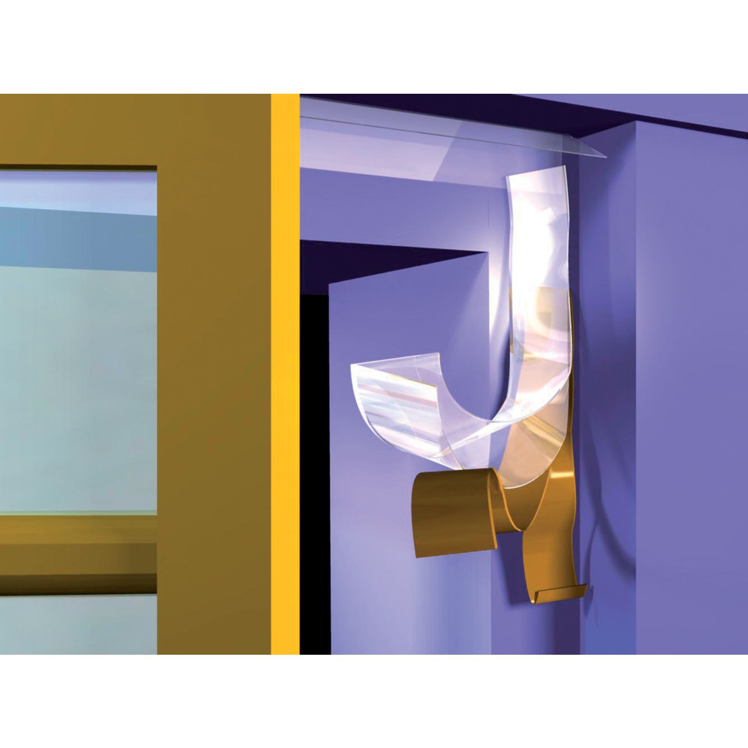 JUNTA EN V P/ALU Y PVC TRANS 1 A 6MM 7,5