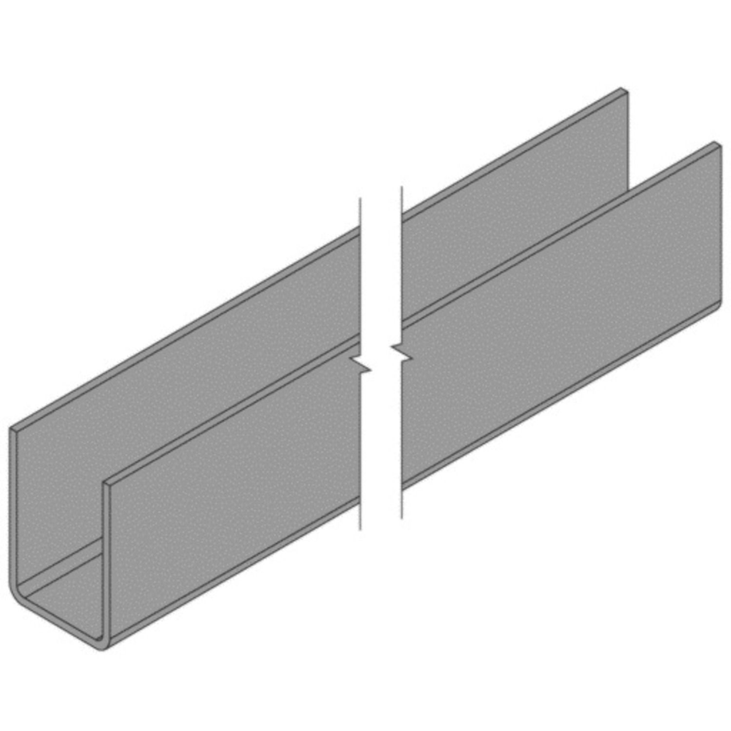 PERFIL BAJO U 25X18 ALU 3M00 1109A/300