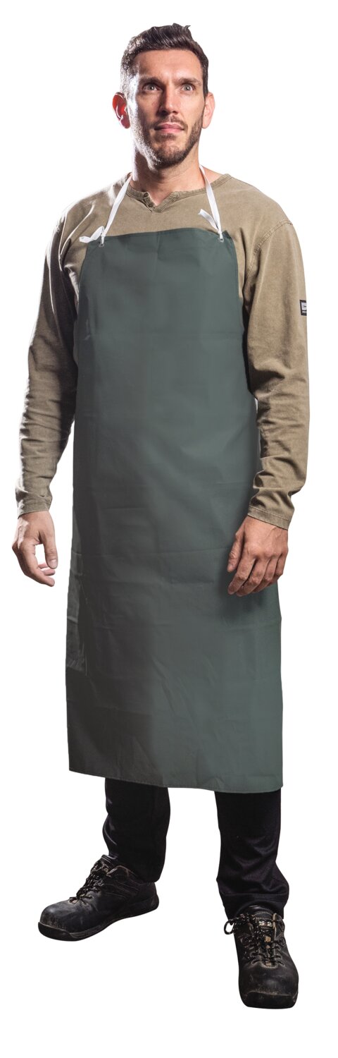 DELANTAL PVC DELANTAL VERDE 110X75