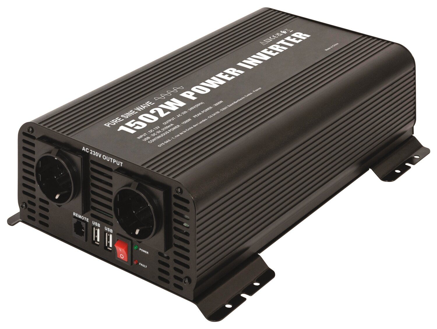 Convertidor PSW 12V-230V