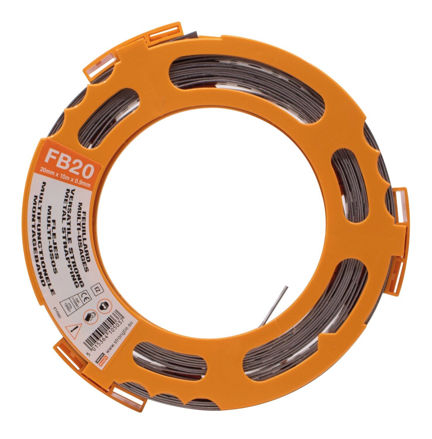 CORREA PERFORADA ANCHURA 20 EP0,9 RLX10M